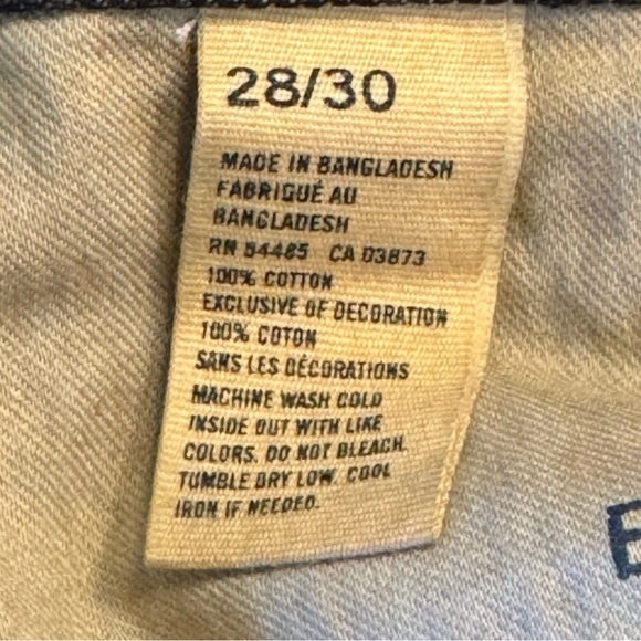 American Eagle Outfitters Men’s Slim Straight jeans, dark wash, NWT, Sz 28/30 - Picture 10 of 13